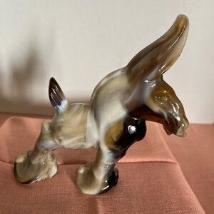 Donkey Slag Glass Figurine Vintage 1960’s